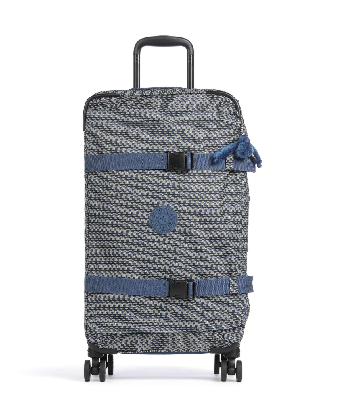 Kipling Basic Spontaneous M Spinner (4 wheels) blue on wire
