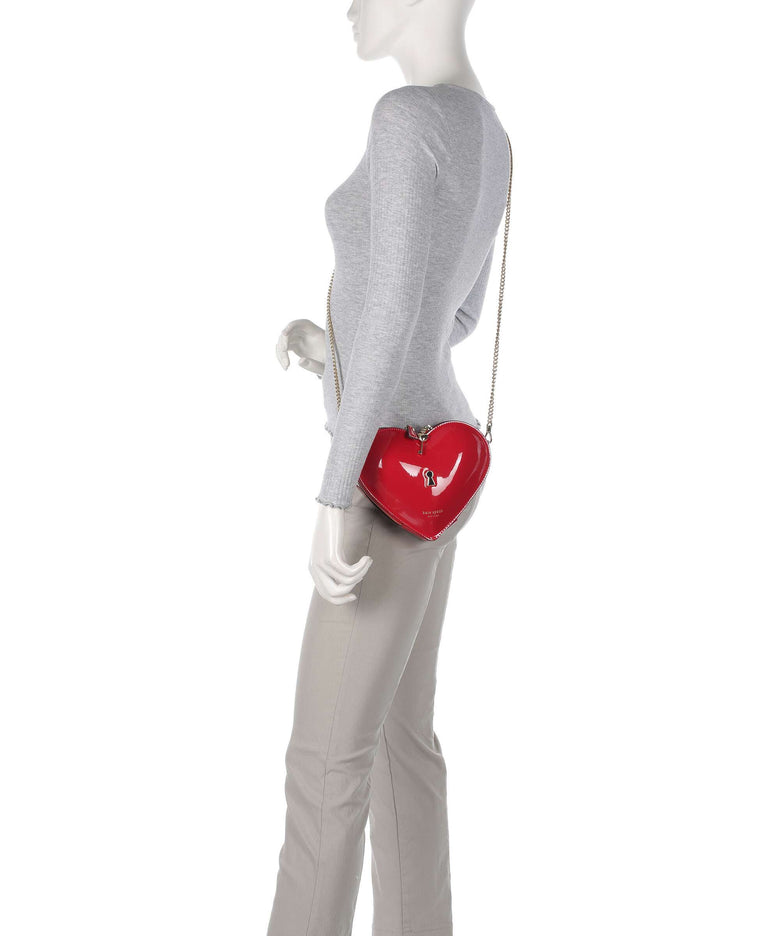 Kate Spade New York Key to my Heart Crossbody bag cherry rouge