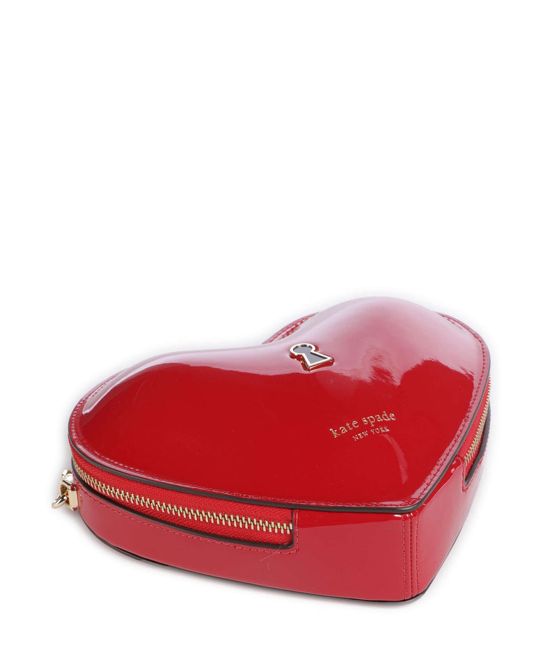 Kate Spade New York Key to my Heart Crossbody bag cherry rouge