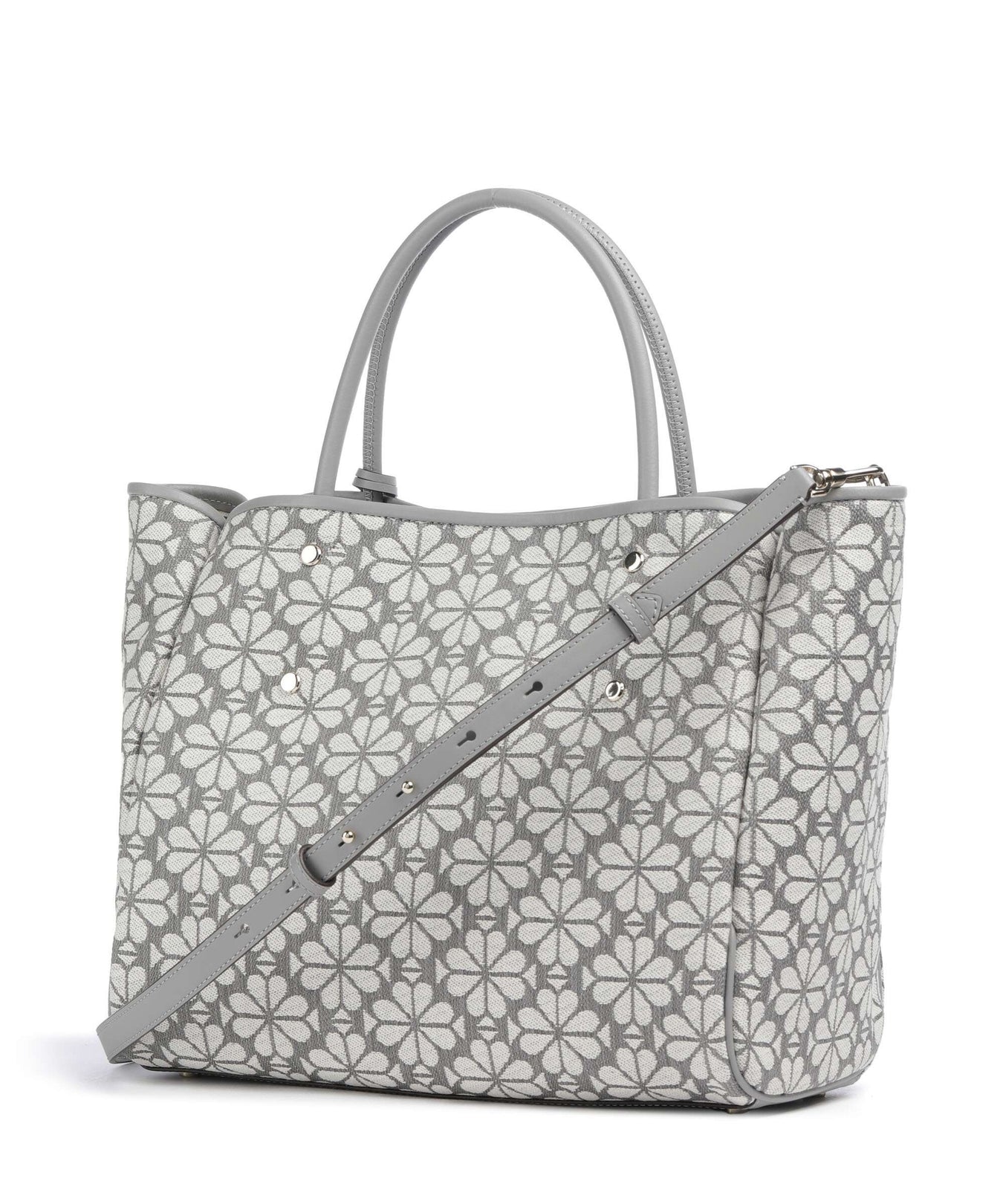 Kate Spade New York Spade Flower Jacquard Handbag grey/multicolour