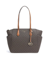 Michael Kors Marilyn Shopper taske brown/acorn