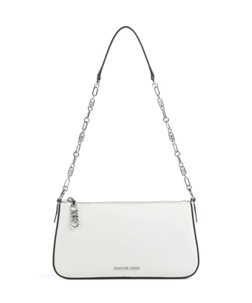 Michael Kors Empire Skuldertaske optic white