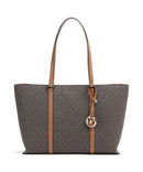Michael Kors Temple Shopper taske brown/acorn