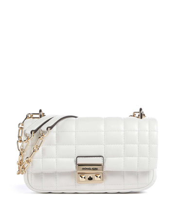 Michael Kors Tribeca Skuldertaske optic white