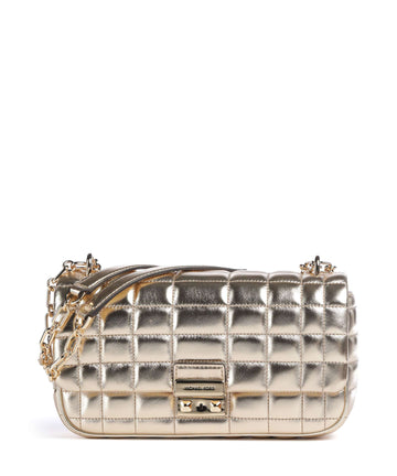 Michael Kors Tribeca Skuldertaske pale gold