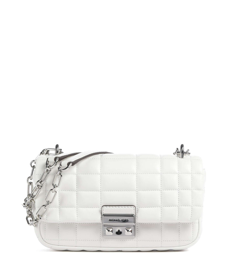Michael Kors Tribeca Small Shoulder bag optic white
