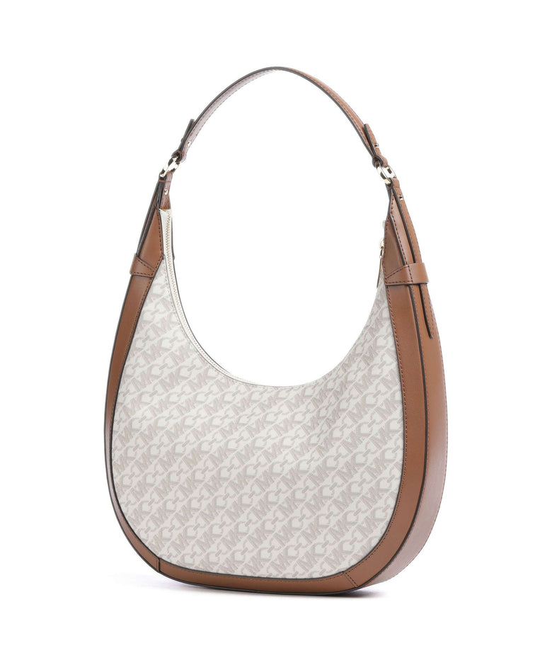 Michael Kors Preston Hobo bag vanilla/acorn