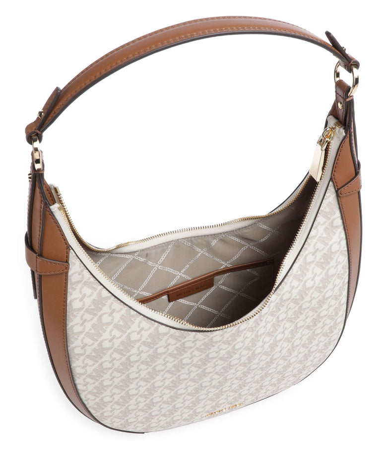 Michael Kors Preston Hobo bag vanilla/acorn