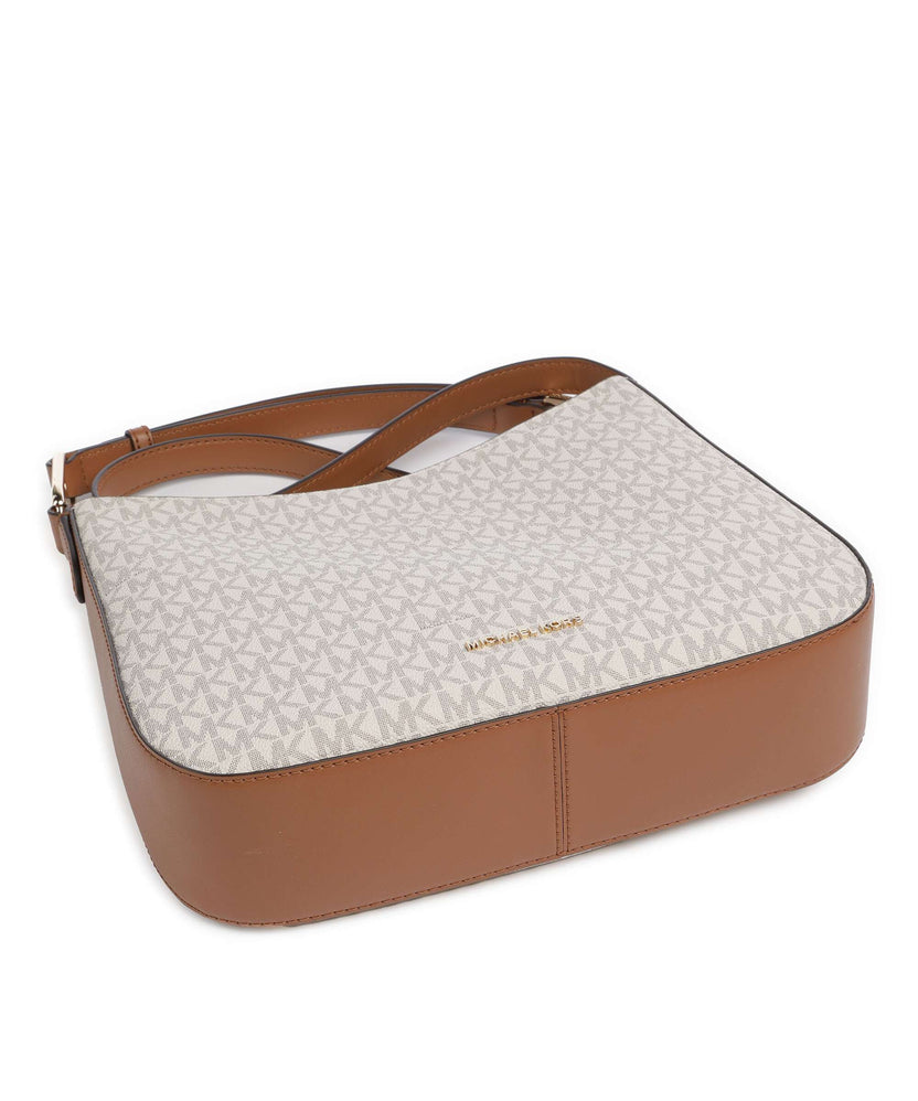 Michael Kors Kensington Hobo bag vanilla/acorn