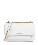 Michael Kors Claire Large Skuldertaske optic white