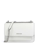 Michael Kors Claire Large Skuldertaske optic white