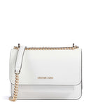 Michael Kors Claire Small Skuldertaske optic white