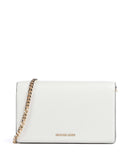 Michael Kors Jet Set Medium Crossover taske optic white