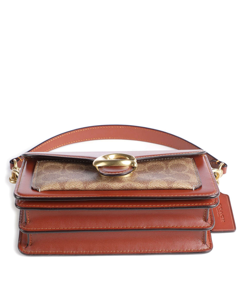 Coach Tabby 20 Crossbody bag tan rust