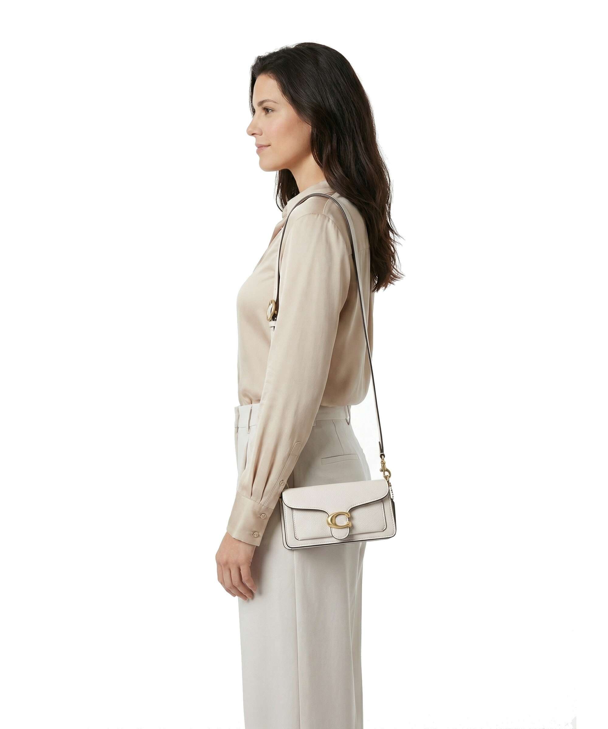 Coach Tabby 20 Crossbody bag chalk