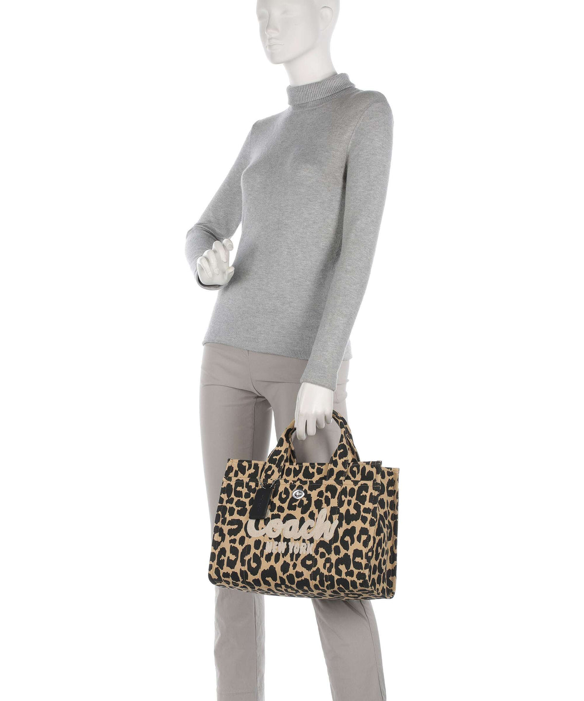 Coach Cargo Handbag leopard