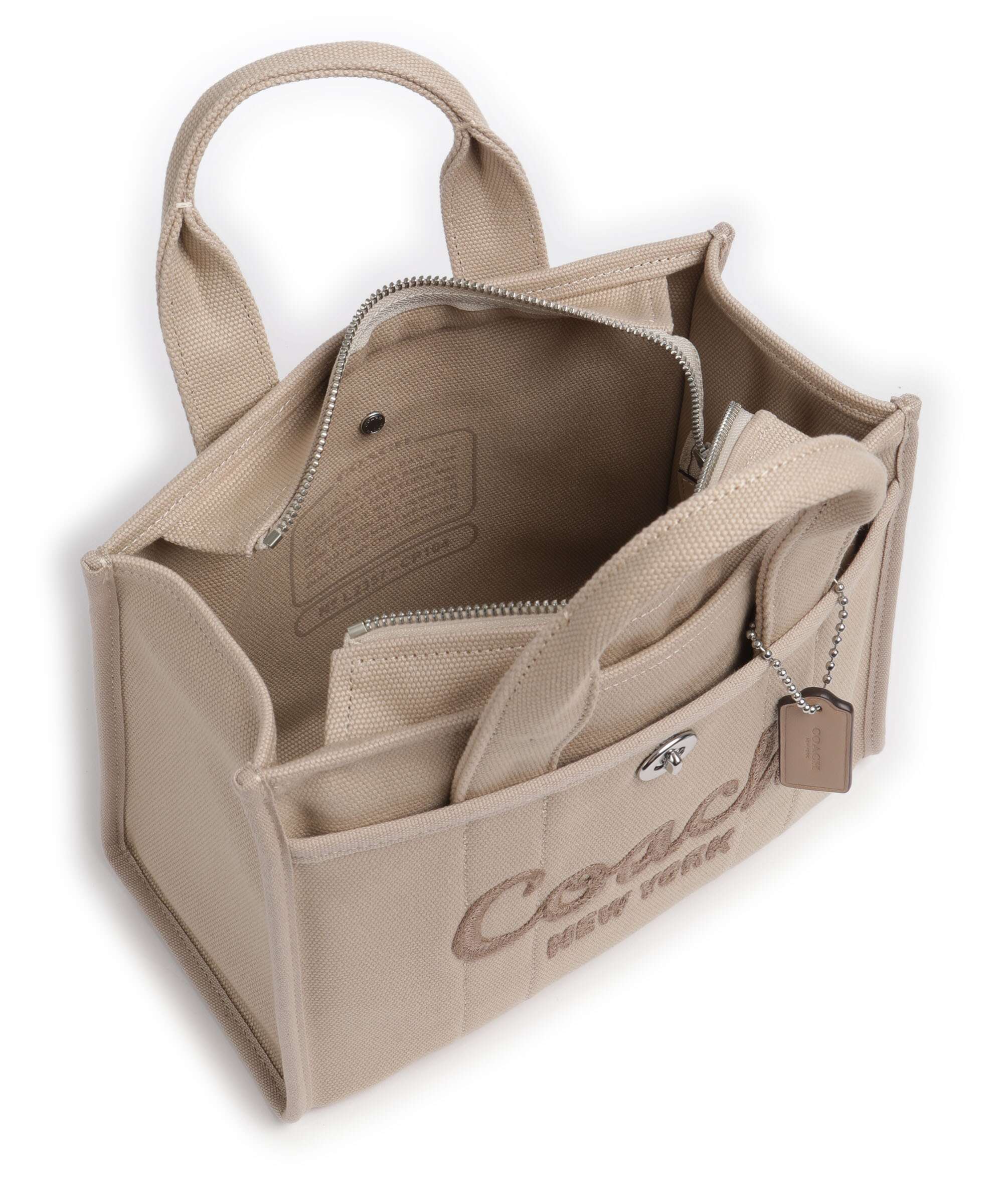 Coach Cargo 26 Handbag dark natural