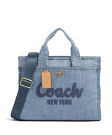 Coach Cargo Denim Håndtaske indigo