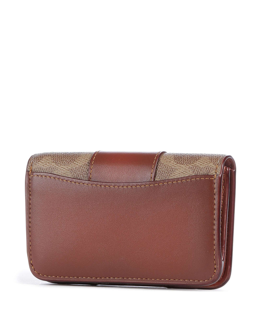 Coach Essential Signature Wallet tan rust