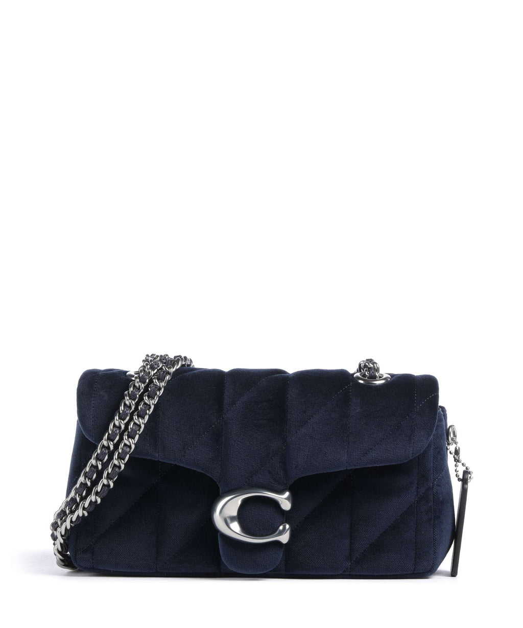 Coach Tabby Quilted 20 Shoulder bag blue