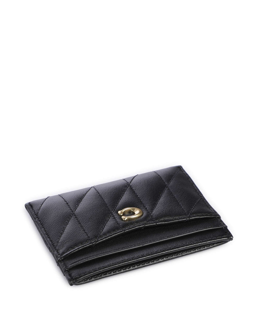 Coach Essential Pillow Credit card holder black