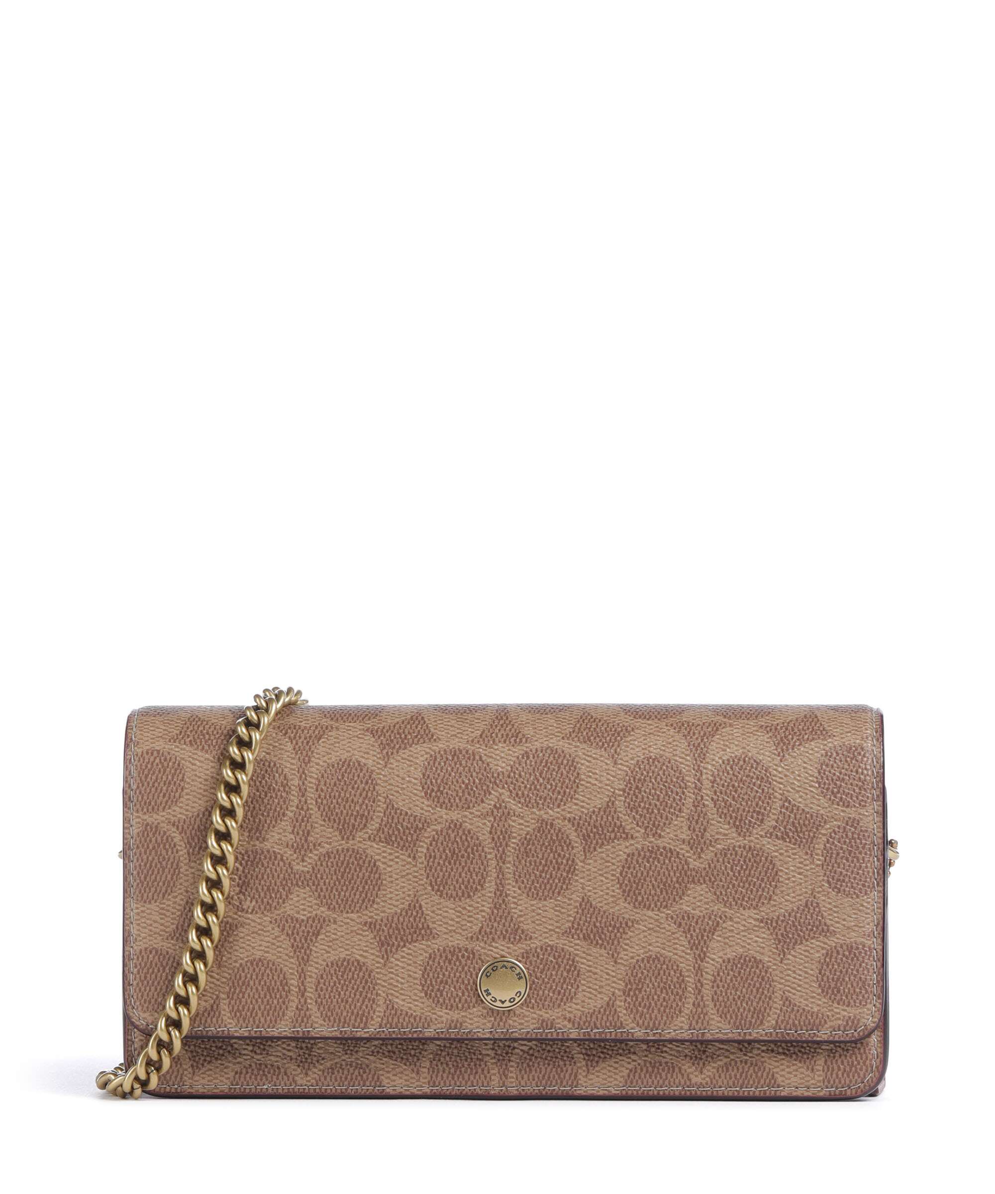 Coach Essential Signature Wallet tan caramel