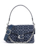 Coach Tabby Signature Chain Skuldertaske deep blue/multicolour