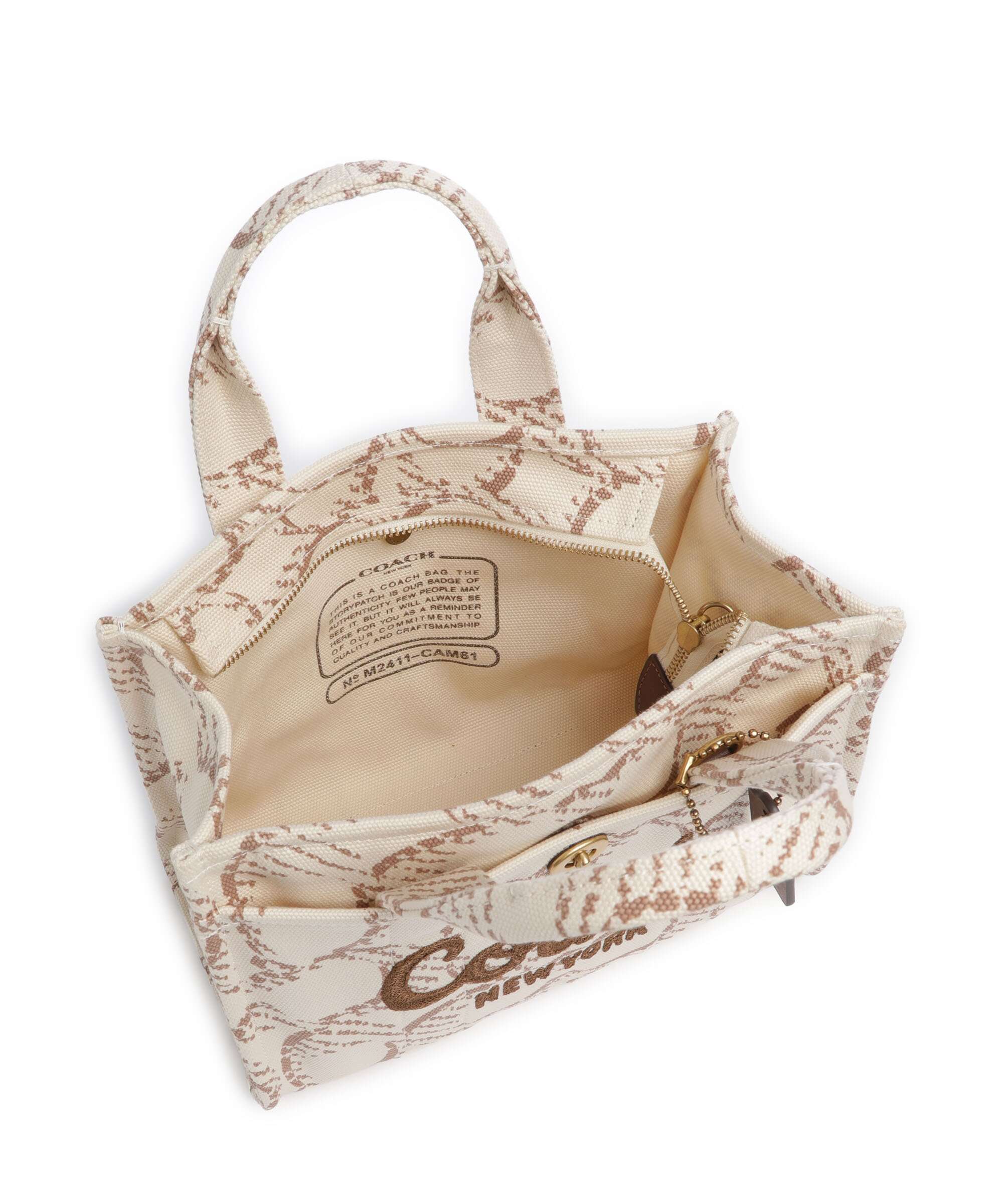 Coach Cargo Signature 26 Handbag natural/multicolour