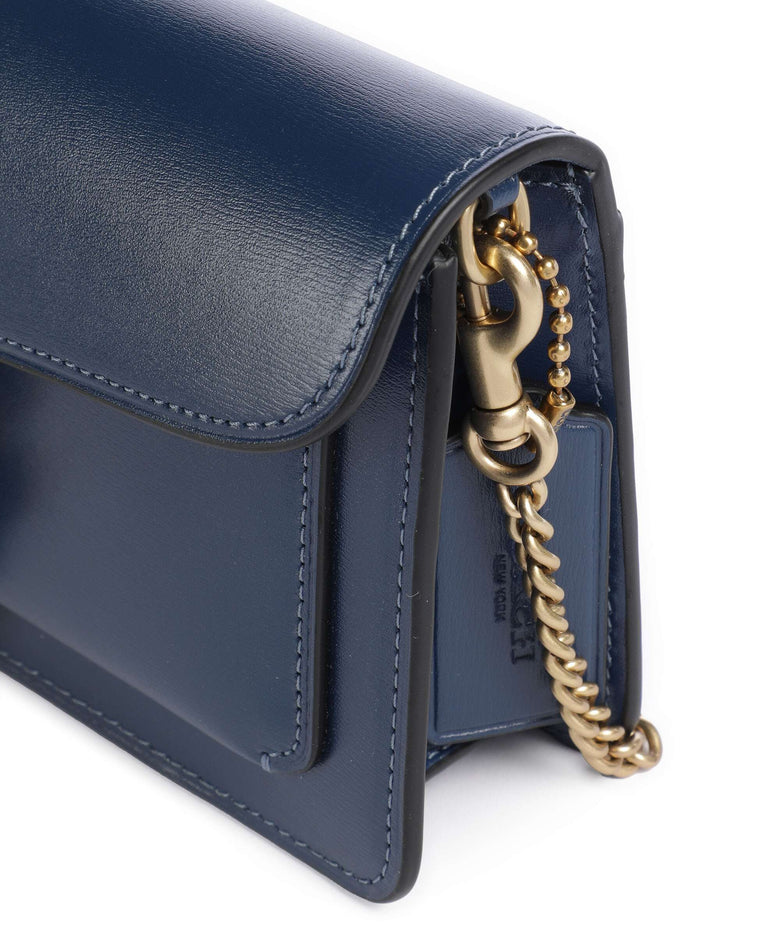 Coach Tabby Chain Crossbody bag deep blue