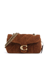 Coach Tabby Quilted Suede 20 Skuldertaske warm brown
