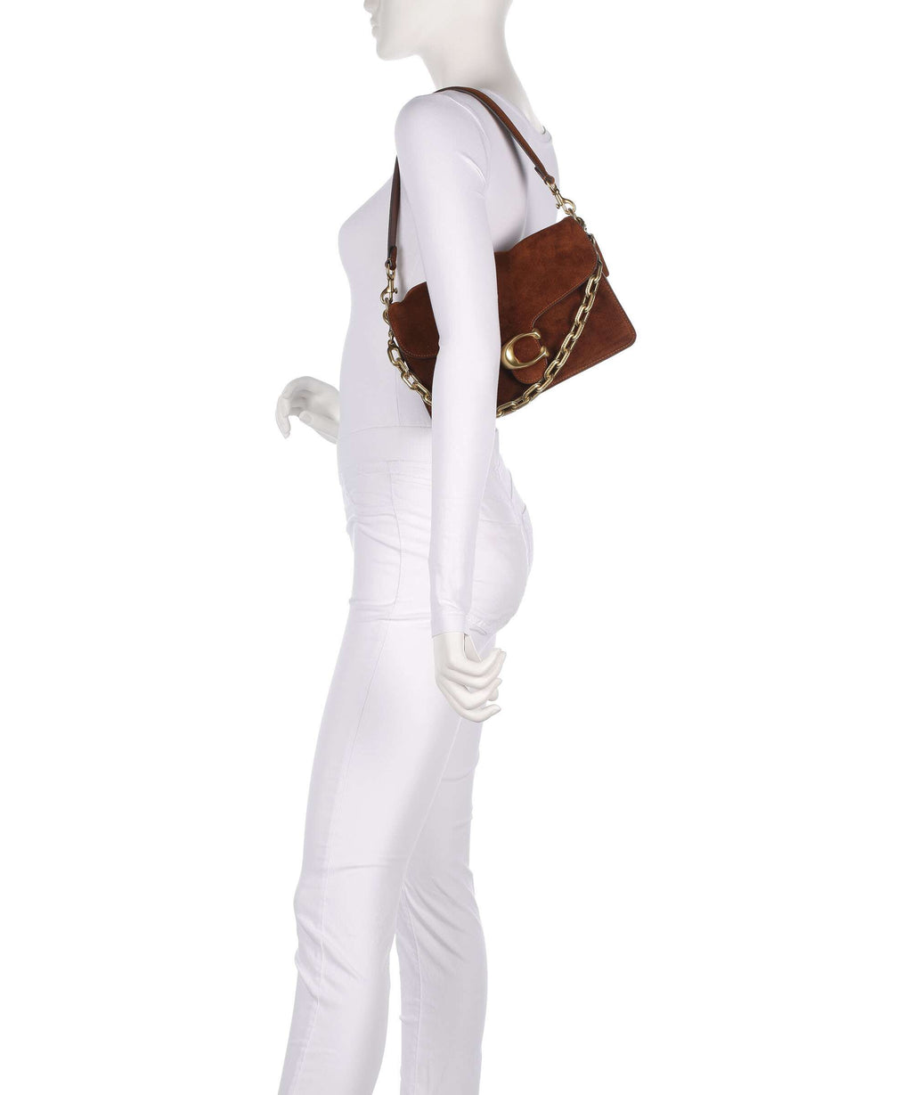 Coach Tabby Chain Shoulder bag warm brown