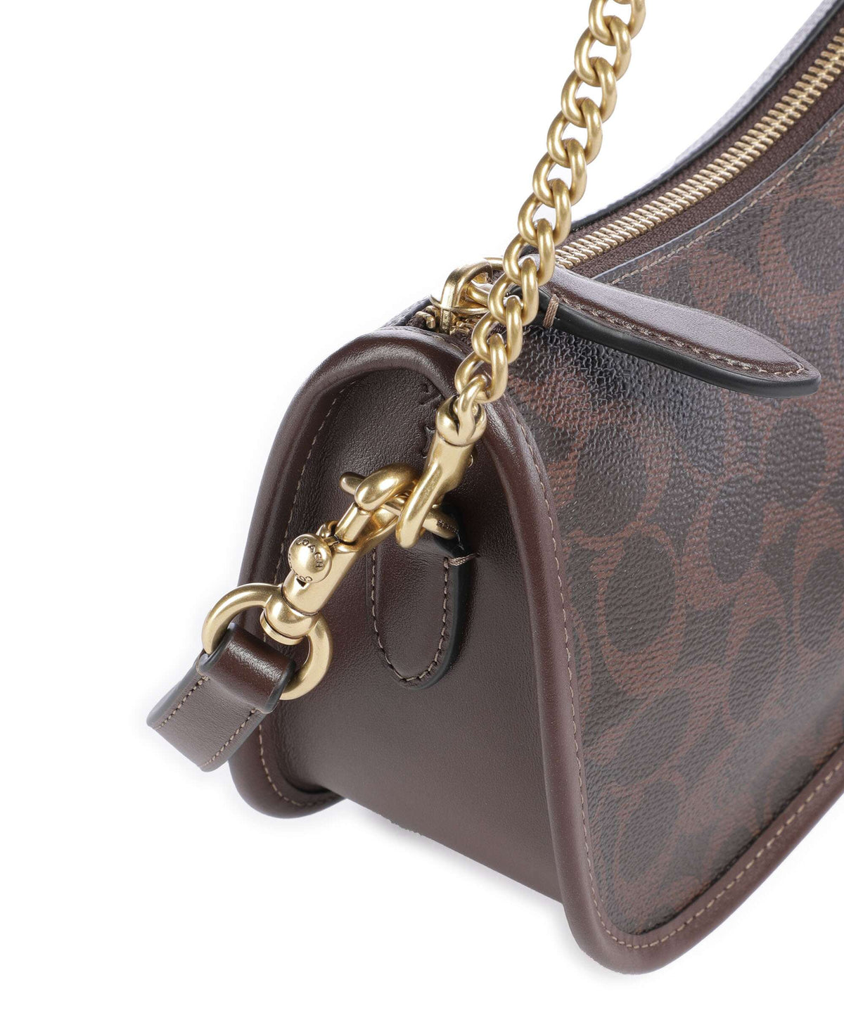 Coach Waverly Signature Shoulder bag maple