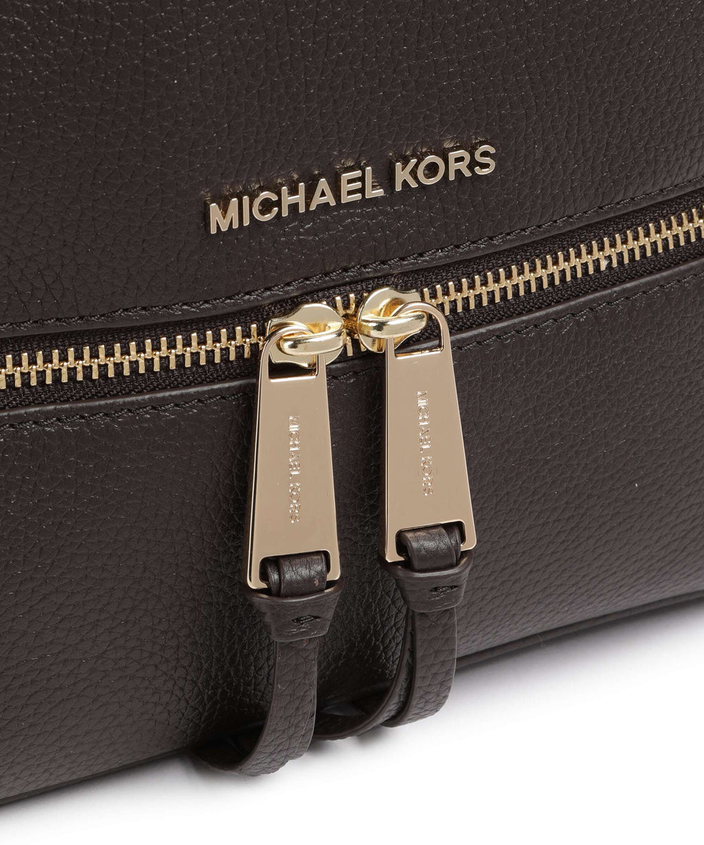 Michael Kors Rhea Zip Backpack chocolate
