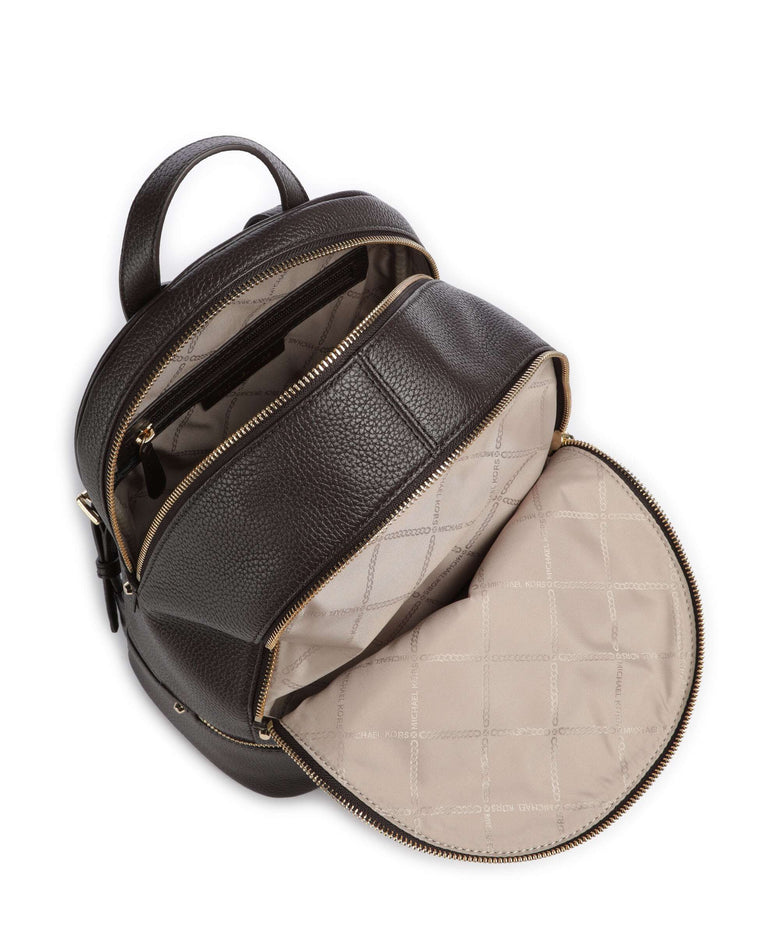 Michael Kors Rhea Zip Backpack chocolate