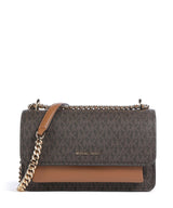 Michael Kors Claire Skuldertaske brown/acorn
