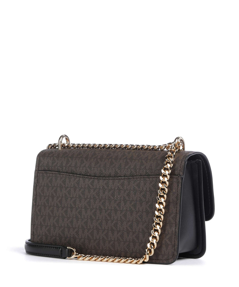 Michael Kors Claire Shoulder bag brown/black