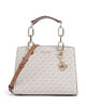 Michael Kors Cynthia Håndtaske vanilla/acorn