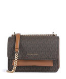 Michael Kors Claire Small Skuldertaske brown/acorn