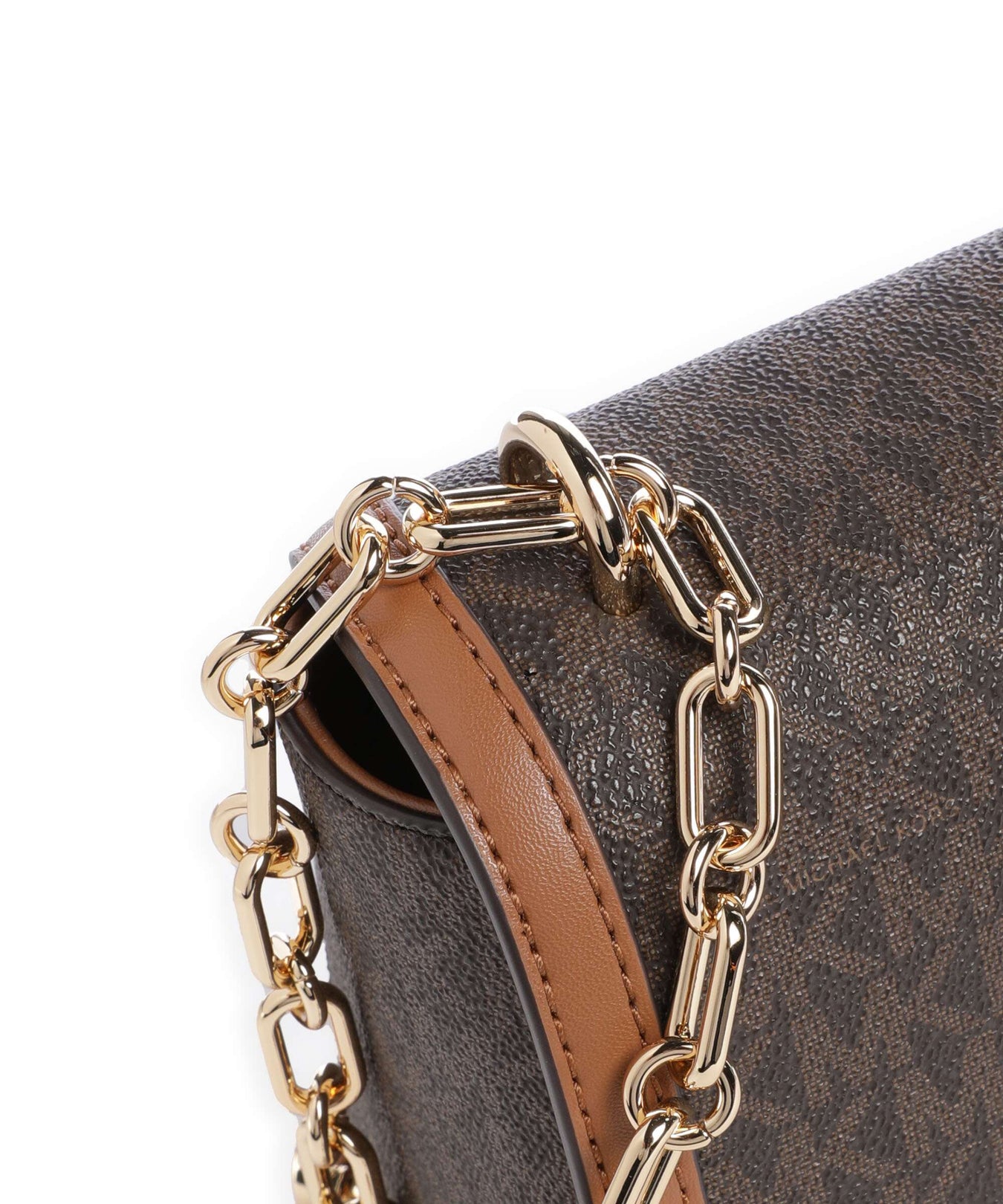 Michael Kors Tribeca Large Shoulder bag brown/acorn