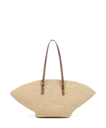 Michael Kors Isa Shopper taske natural/luggage
