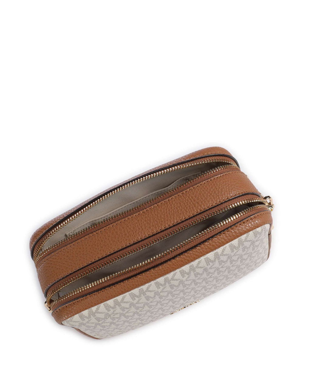 Michael Kors Bryant Medium Crossbody bag vanilla/acorn