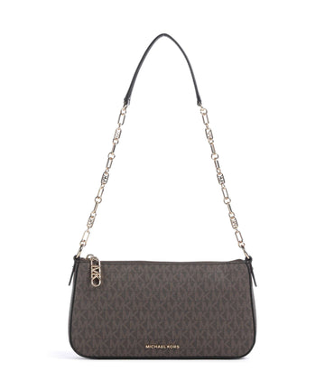 Michael Kors Empire Medium Skuldertaske brown/black