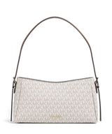 Michael Kors Moore Medium Skuldertaske vanilla/acorn