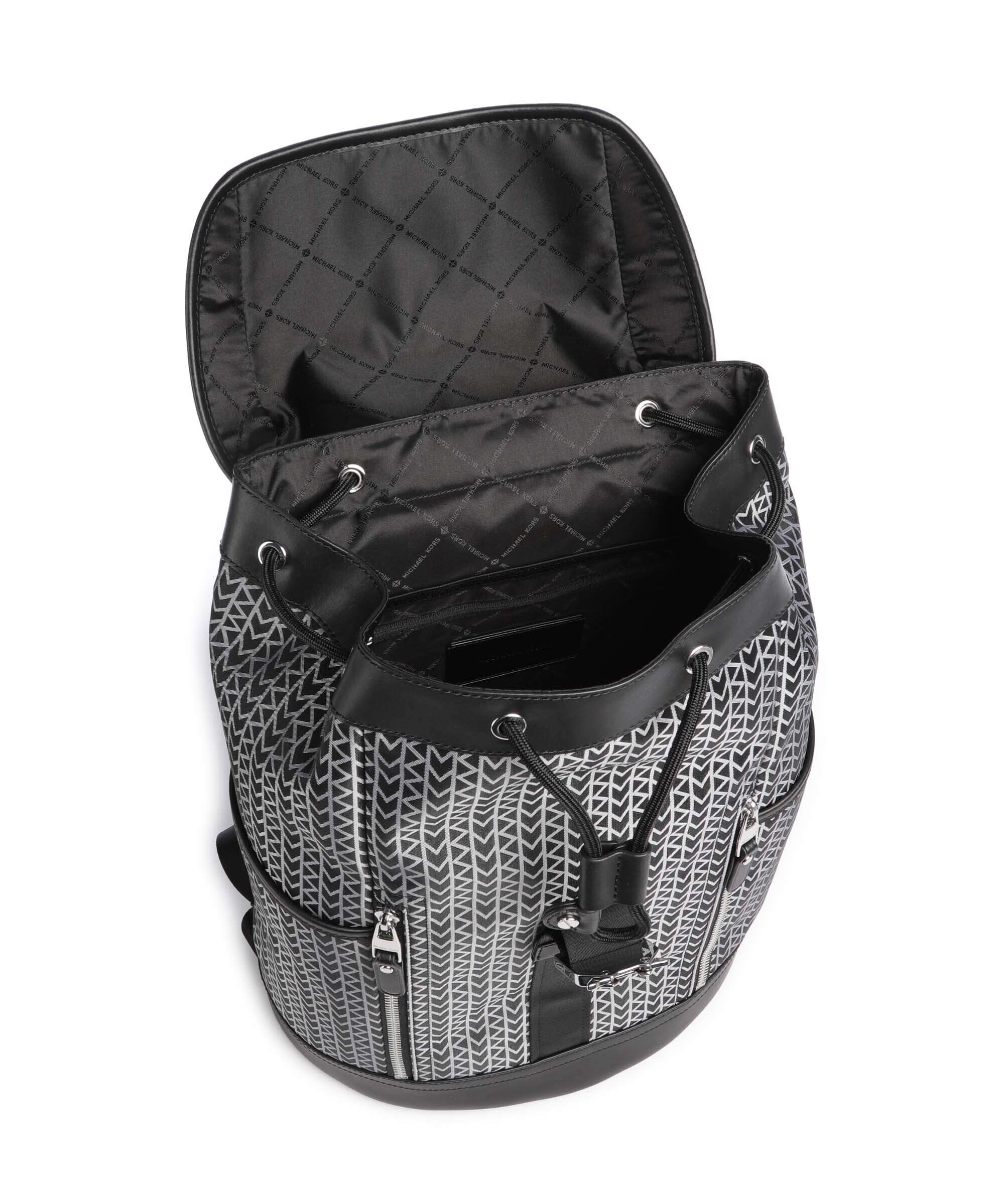 Michael Kors Eli Aviator Backpack black