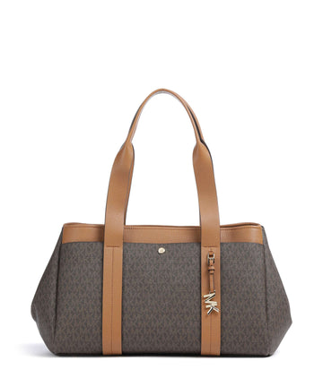 Michael Kors Romee Large Shopper taske brown/acorn