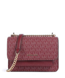 Michael Kors Claire Small Skuldertaske mulberry