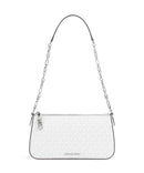 Michael Kors Empire Medium Skuldertaske optic white/alluminium