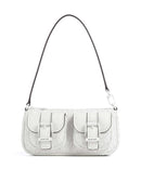 Michael Kors Zoe Small Skuldertaske optic white