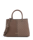 Michael Kors Flora Medium Håndtaske dark caramel