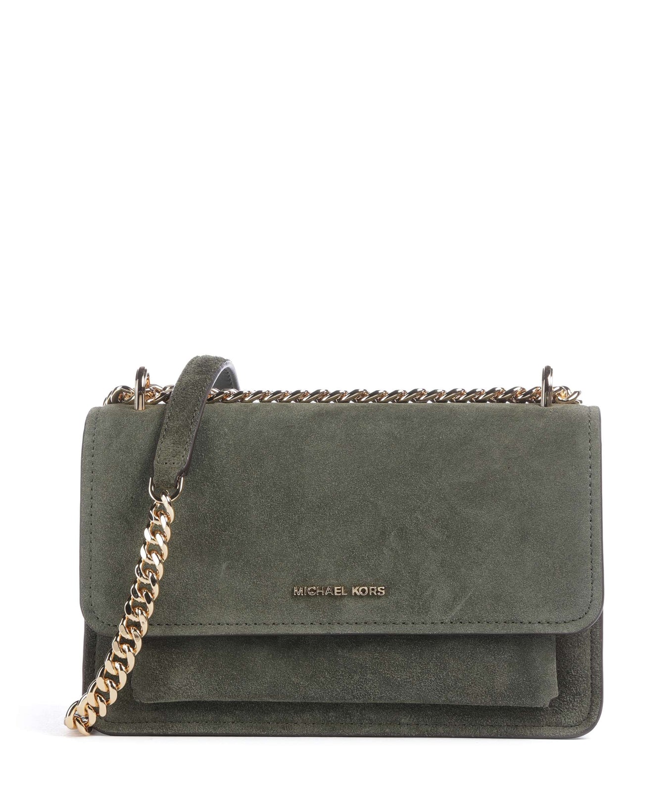 Michael Kors Claire Large Shoulder bag ivy